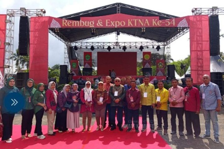 wabu tonny junus hadiri rembbug dan expo ktna di kutai kartanegara